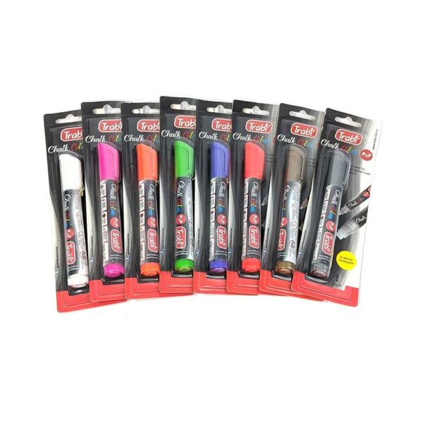 Marcador Trabi Chalk Glass Pop Fluo