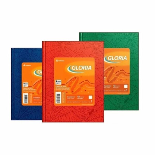 Cuaderno Gloria Tapa Dura 42 Hojas Rayadas